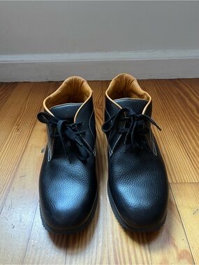 Vintage Hermes Men's Black "Quick" Chukka Boots/Sneaker Boots